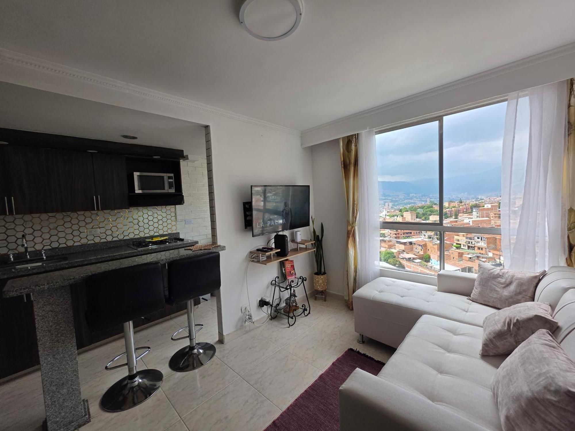 Apartamento Vistas Lindas Cerca Centro Медельин Экстерьер фото